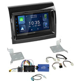 JVC KW-M785DBW - 6.8” Wireless CarPlay Android Stereo Upgrade for Vauxhall Movano Cargo 3 2021-2024